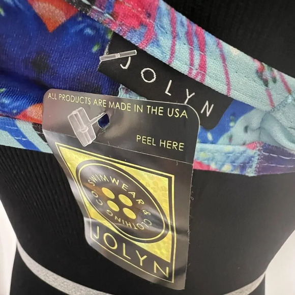 Jolyn Bikini Swim Top Vent Small (Lion Fish) New with tags - Picture 3 of 5